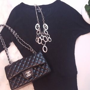 Wet seal black dolman sweater